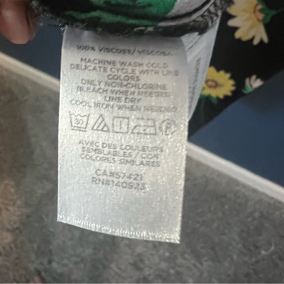 The Loft - Womens Floral Ruffle Strap Midi Dress 6 - Picture 8 of 8